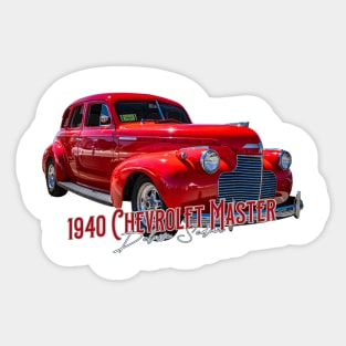 1940 Chevrolet Master Deluxe Sedan Sticker